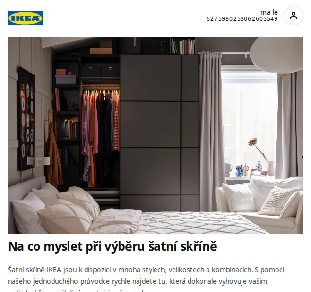 Ikea: Průvodce výběrem šatní skříně – červen 2026 | Nuslet.cz