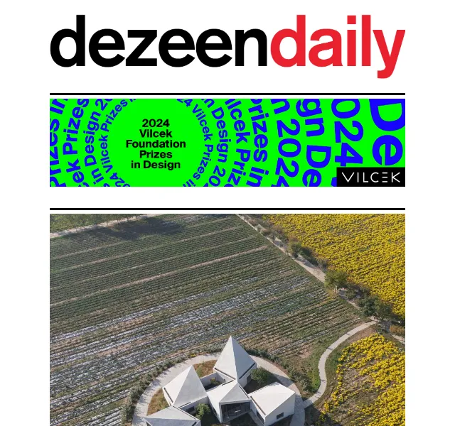 Dezeen Daily: novinky z architektury a designu – červen 2026 | Nuslet.cz