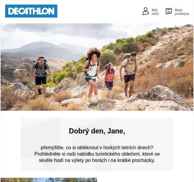 DECATHLON: Letní outdoor oblečení a sleva na dopravu – červen 2026 | Nuslet.cz