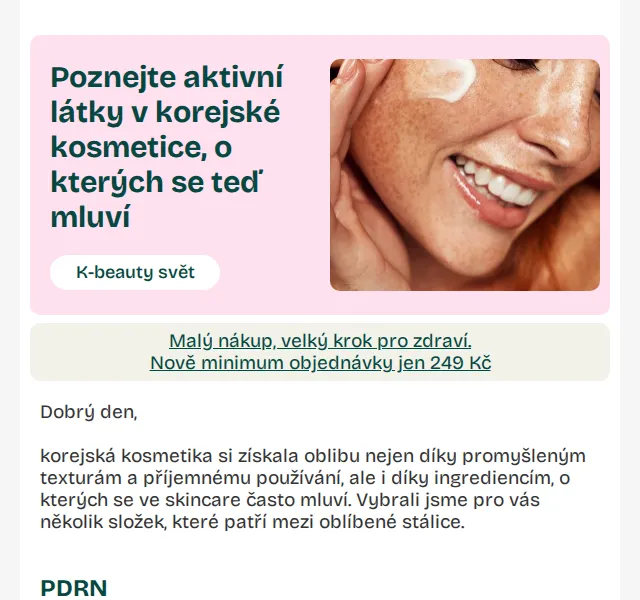 Pilulka: K-beauty s PDRN a šnečím mucinem – červen 2026 | Nuslet.cz