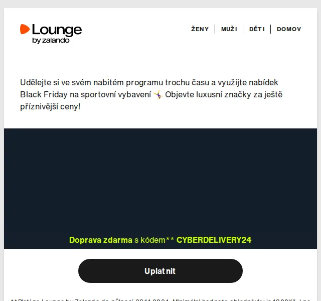 Lounge by Zalando: Black Friday – sportovní oblečení až 85% sleva – červen 2026 | Nuslet.cz