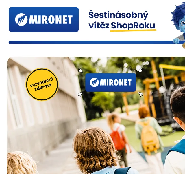 Mironet: Výbava na školní rok – srpna 2026