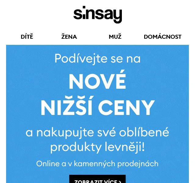 Sinsay: letní výprodej – červenec 2026 | Nuslet.cz