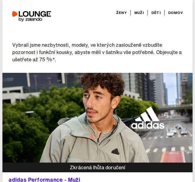 Lounge by Zalando: pánské oděvy až 75 % – červen 2026 | Nuslet.cz