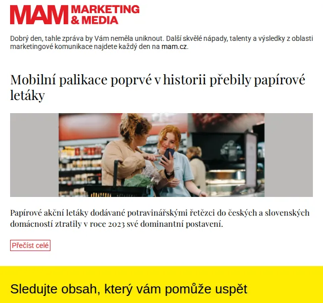 Marketing & Media: Letáky už válcují mobily – trendy v marketingu – červen 2026 | Nuslet.cz