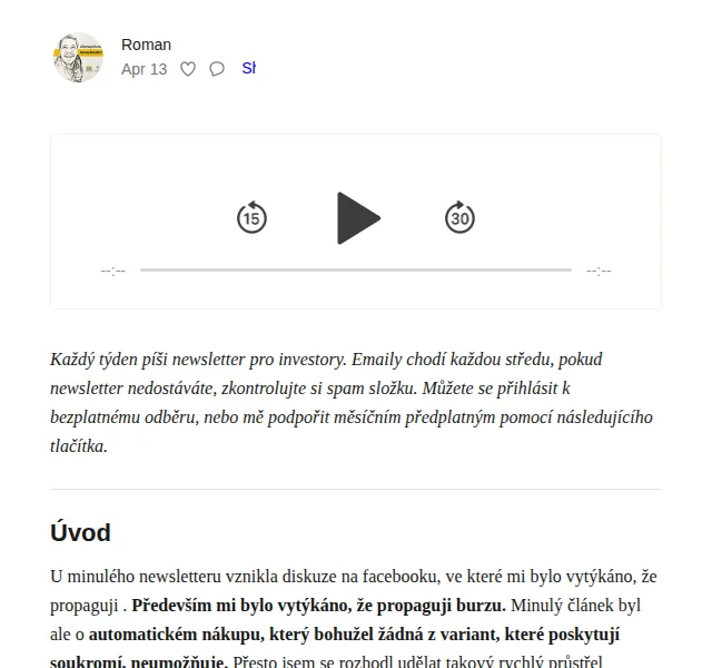 Substack: Všechny možnosti jak získat bitcoin – červen 2026 | Nuslet.cz