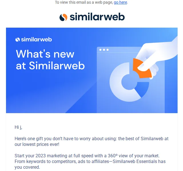SimilarWeb Essentials: sleva 20 % až 985 USD – červen 2026 | Nuslet.cz