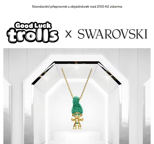 Swarovski: Good Luck Trolls šperky – červen 2026 | Nuslet.cz