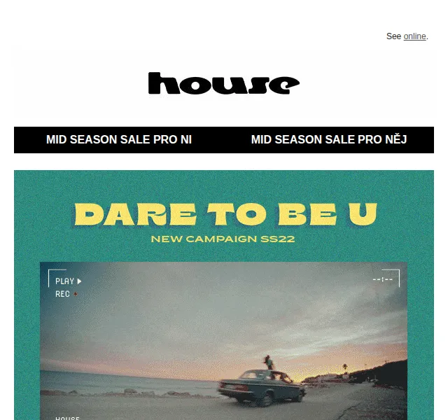 HOUSE: Mid Season Sale – červen 2026 | Nuslet.cz