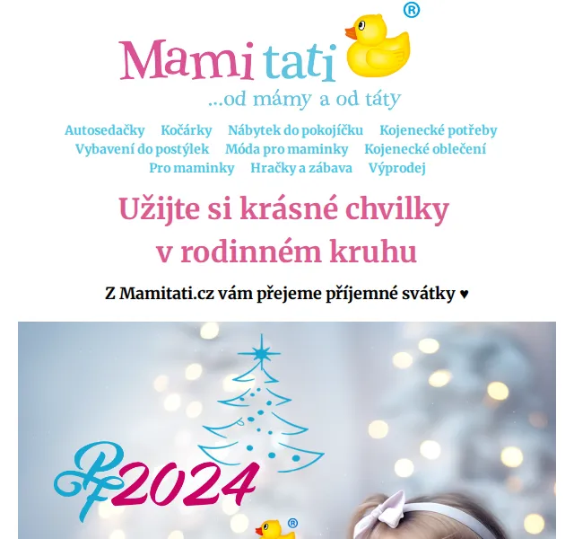 Mamitati.cz: Vánoční výprodej s 20% slevou – červen 2026 | Nuslet.cz