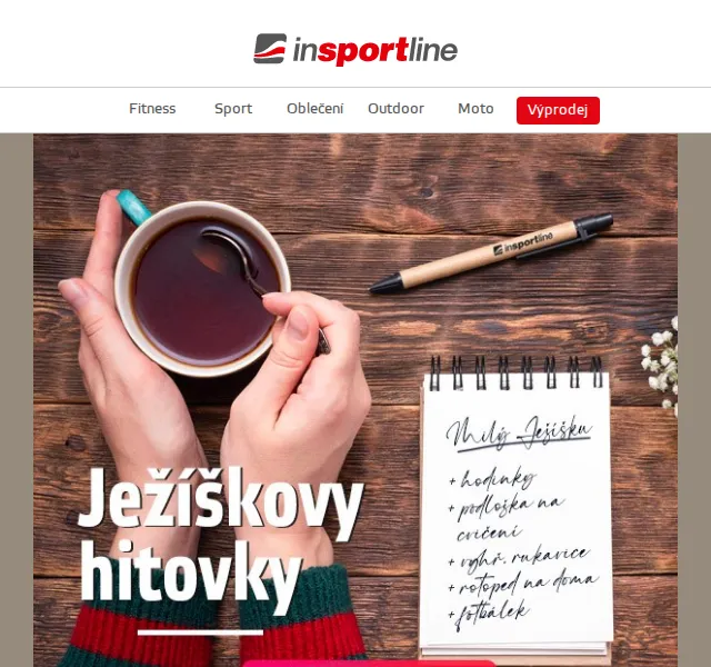 inSPORTline: Hity Vánoc 2022 – slevy až -71 % – červen 2026 | Nuslet.cz