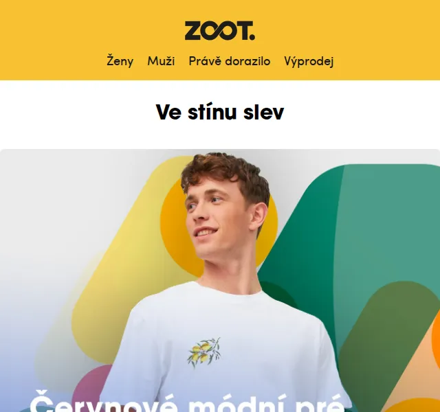 ZOOT: −30 % na vybrané značky – červen 2026 | Nuslet.cz