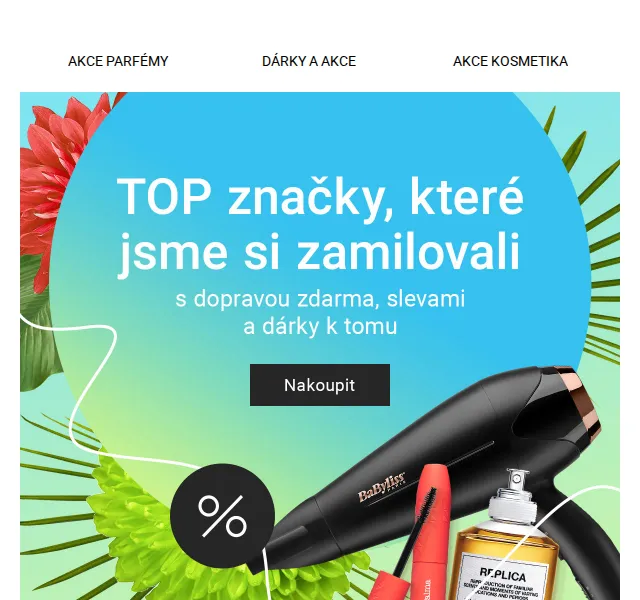 Notino: Versace, Sol de Janeiro, BaByliss – Slevy a doprava zdarma Červen 2026 | Nuslet.cz