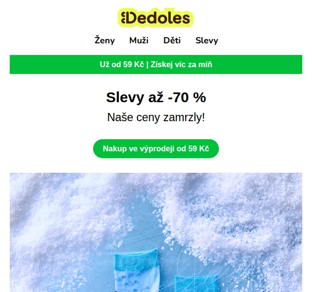 Dedoles.cz: Slevy až -70 % na teplé kousky – červen 2026 | Nuslet.cz