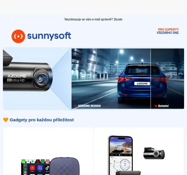 Sunnysoft: AutoMoto gadgety pro každou příležitost | Nuslet