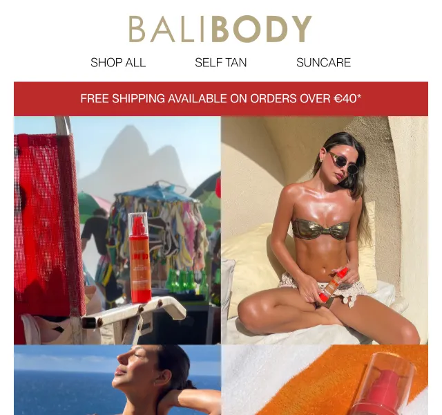 Bali Body: Sheer Glow Sunscreen SPF50 – květen 2026