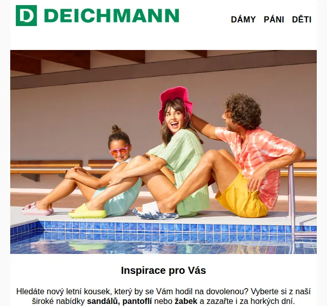 DEICHMANN: Letní inspirace se slevami až 30 % – červen 2026 | Nuslet.cz
