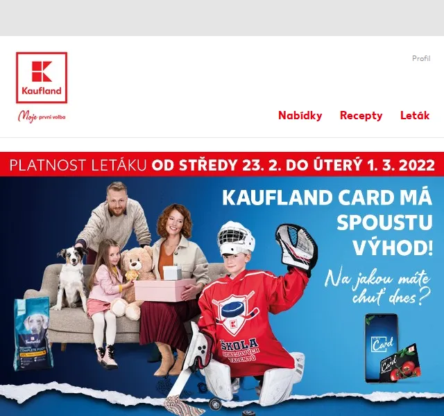 Kaufland: Sleva 53 % na polévky a 40 % na sýry – červen 2026 | Nuslet.cz