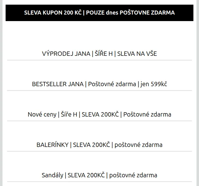Eliteshoes: slevy až 70 % + poštovné zdarma – červenec 2026 | Nuslet.cz