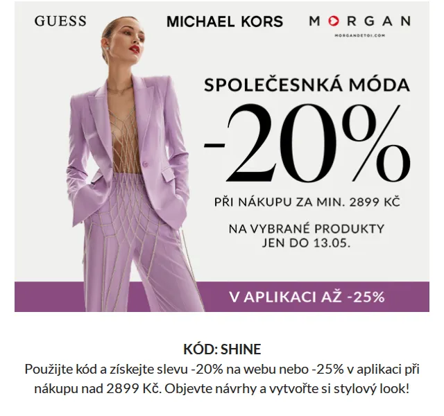 Modivo: Sleva -20 % na párty outfity – červen 2026 | Nuslet.cz