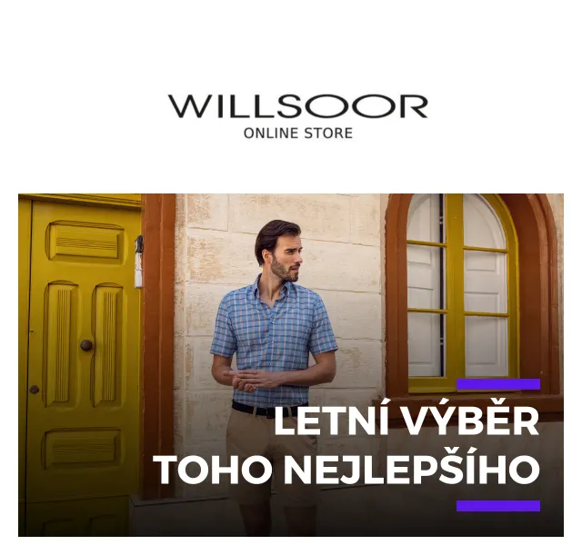 Košile Willsoor: letní výběr – červen 2026 | Nuslet.cz