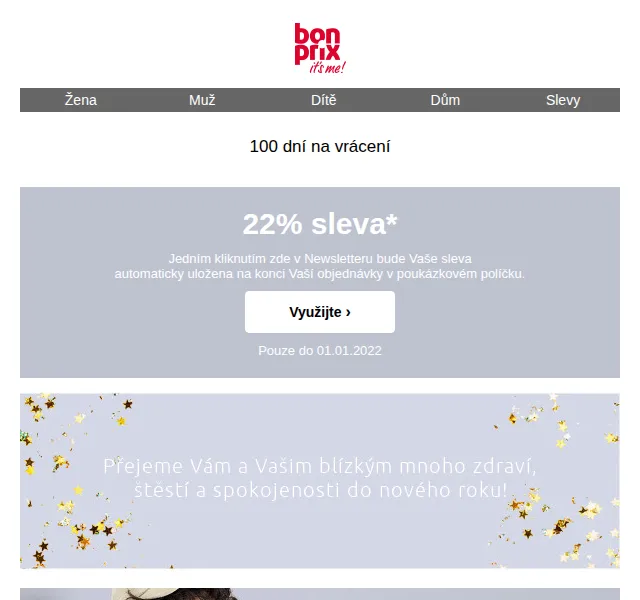 bonprix: 22% sleva na oblečení – červen 2026 | Nuslet.cz