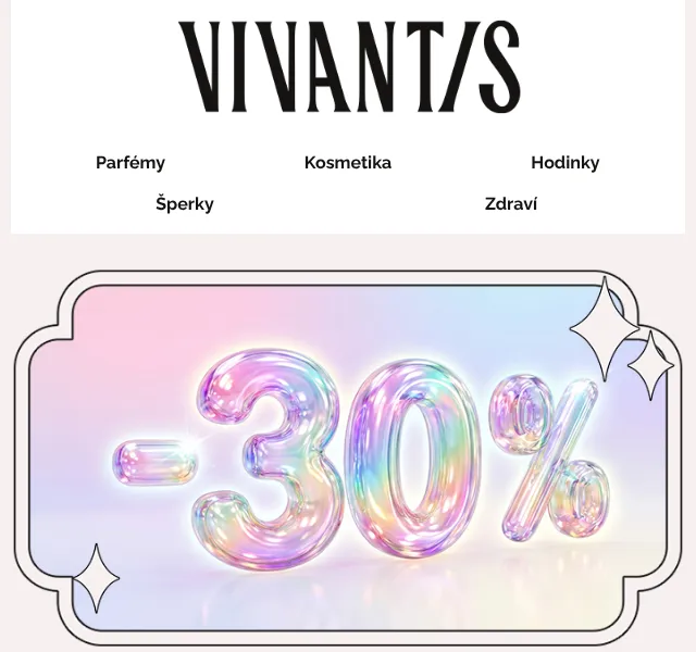 Vivantis.cz: Sezónní výprodej se slevou až 40 % – květen 2026