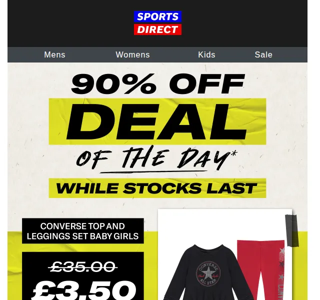 Sportsdirect.com: Converse set za 3.50 £ – červen 2026 | Nuslet.cz