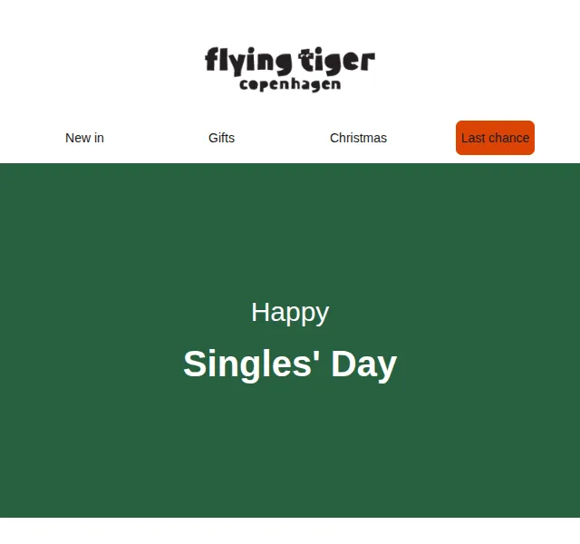 Flying Tiger Copenhagen: Oslava Singles' Day – červenec 2026 | Nuslet.cz