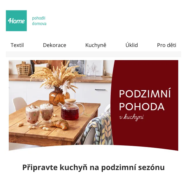 4home.cz: termo sklenice a kuchyň do -40 % – září