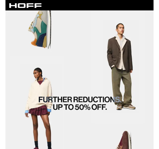 HOFF: slevy až -50 % na sneakers – duben 2026