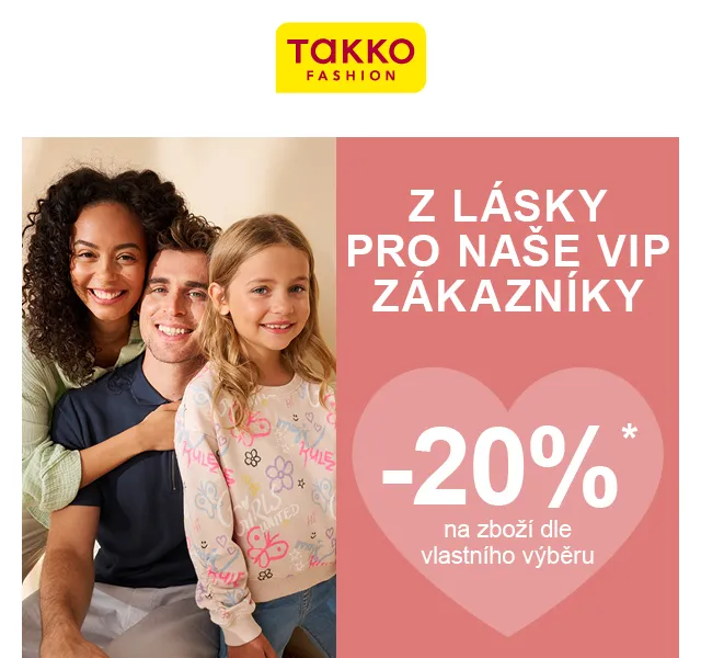 Takko Fashion: 20% sleva na zboží dle výběru – červen 2026 | Nuslet.cz
