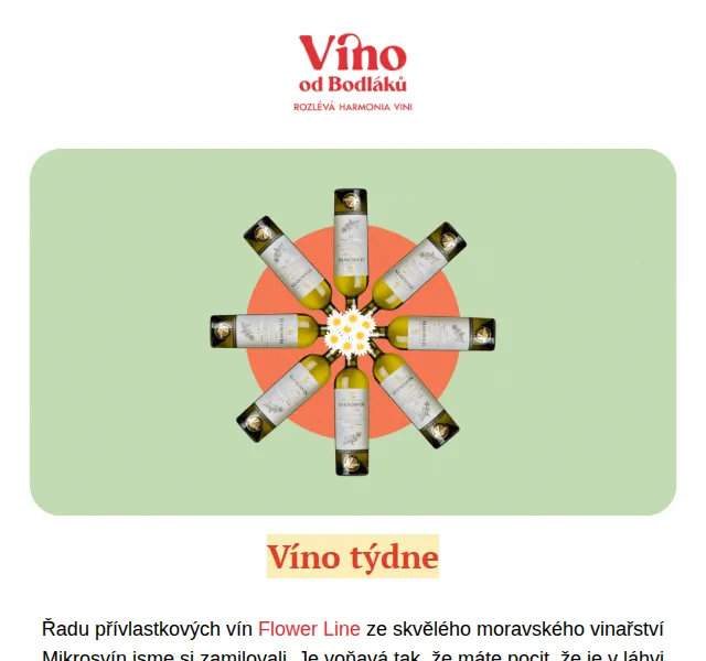 Jitka za Víno od Bodláků: Chardonnay Flower Line – červen 2026 | Nuslet.cz