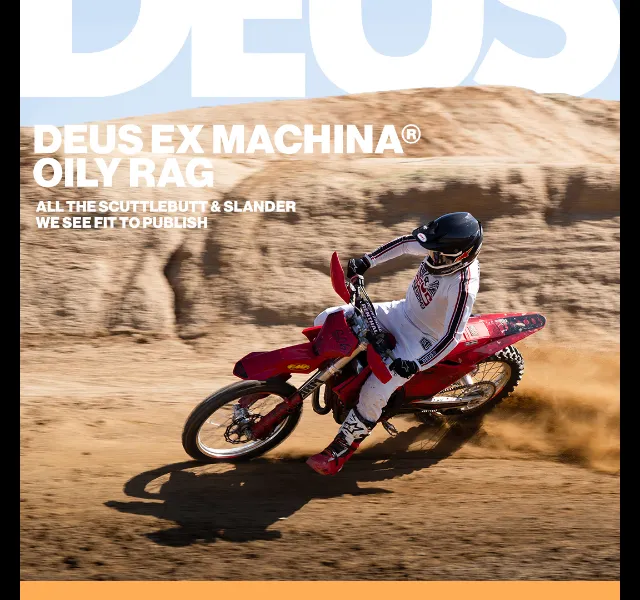 Deus Ex Machina Europe: Oily Rag listopad 2025 – Novinky a limitované edice | Nuslet.cz