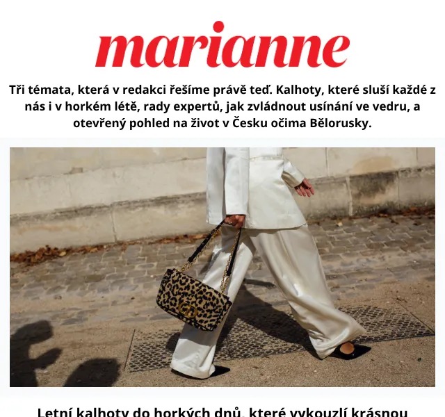 Marianne: Letní móda a péče – červen 2026 | Nuslet.cz