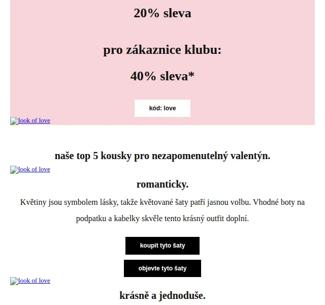 Orsay: Valentýnské looky až 40 % – červen 2026 | Nuslet.cz