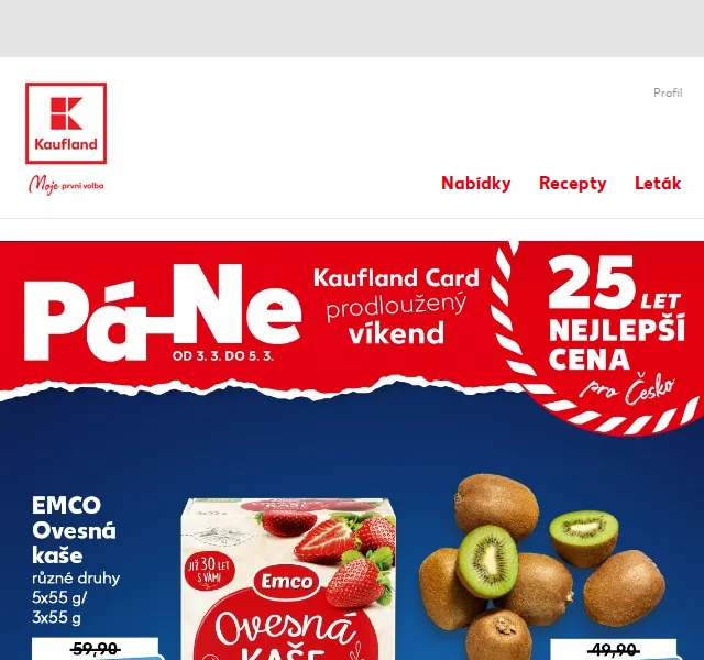 Kaufland leták akce – červen 2026 | Nuslet.cz