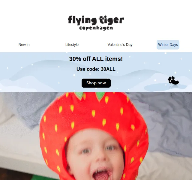 Flying Tiger Copenhagen: 30% sleva na vše – červen 2026 | Nuslet.cz