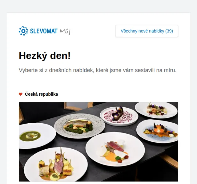Slevomat: 3chodové menu v Tančícím domě pro 2 osoby – červen 2026 | Nuslet.cz