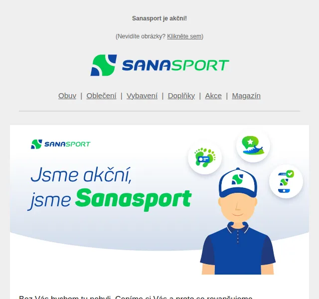 Sanasport: diagnostika nohou, aplikace i výběhy – červen 2026 | Nuslet.cz