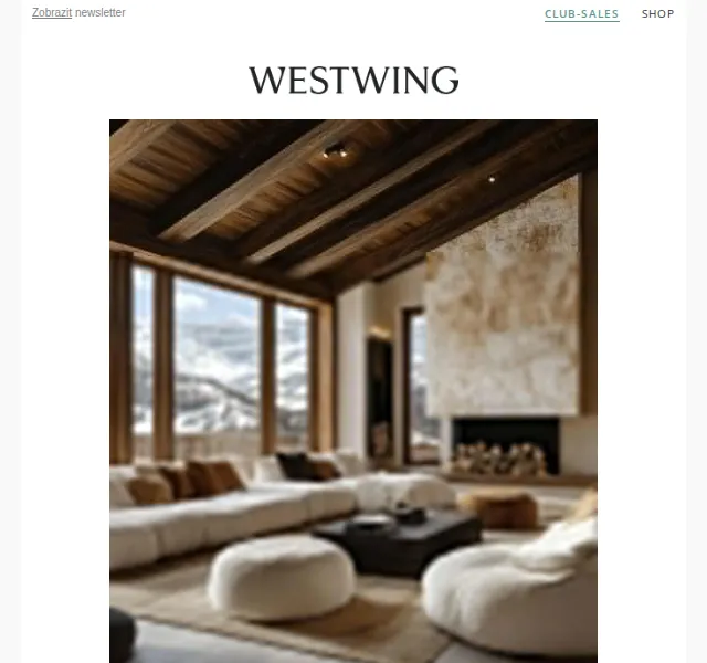 Westwing: Chalet de luxe, GEFU kuchyň – červen 2026 | Nuslet.cz