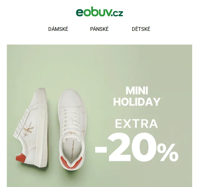 eobuv.cz: Extra sleva 20 % na boty – červen 2026 | Nuslet.cz
