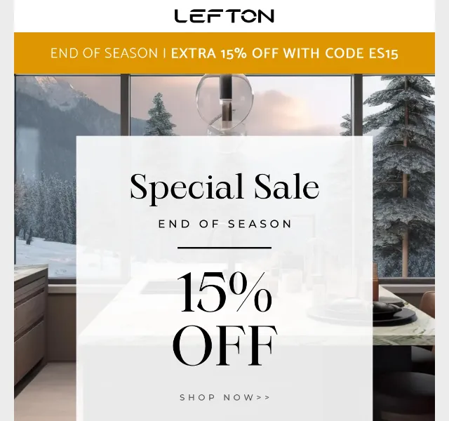 Lefton Sanitary: End of Season Sale – červenec 2026 | Nuslet.cz