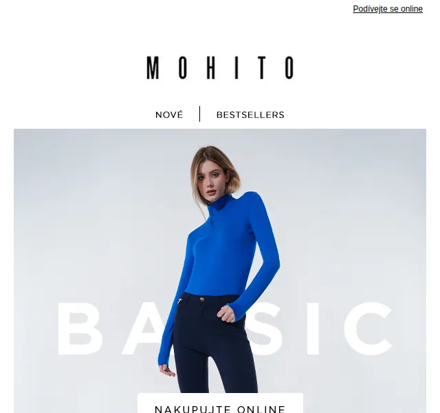 MOHITO: Basic kolekce must have – červenec 2026 | Nuslet.cz