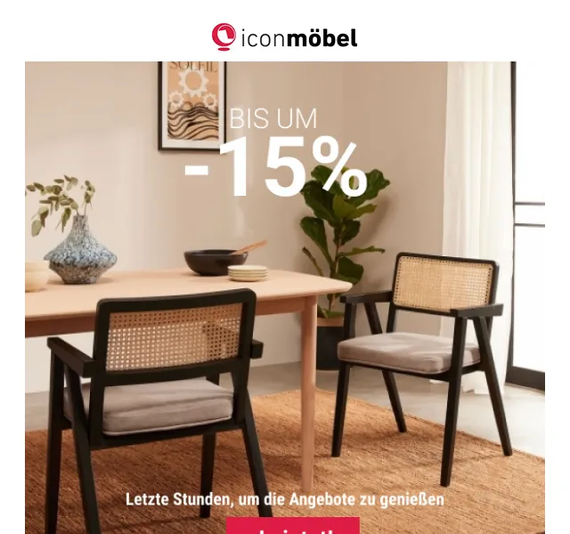 Icon Möbel: sleva až 10 % na nábytek – červen 2026 | Nuslet.cz