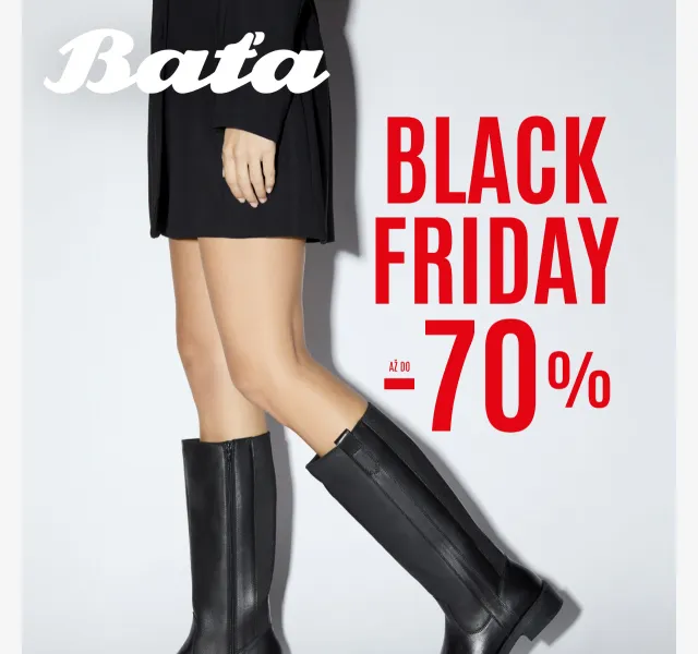 Baťa: Black Friday slevy až -70 % – duben 2026 | Nuslet