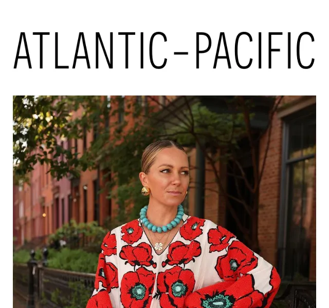 ATLANTIC-PACIFIC: Color Stories Red & Turquoise – červenec 2026 | Nuslet.cz