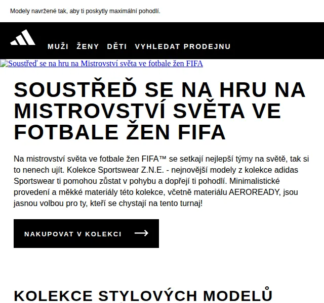 Adidas: kolekce Z.N.E. Sportswear – červen 2026 | Nuslet.cz