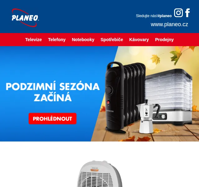 Planeo: Slevy na topení a sušičky – září 2022 | Nuslet.cz