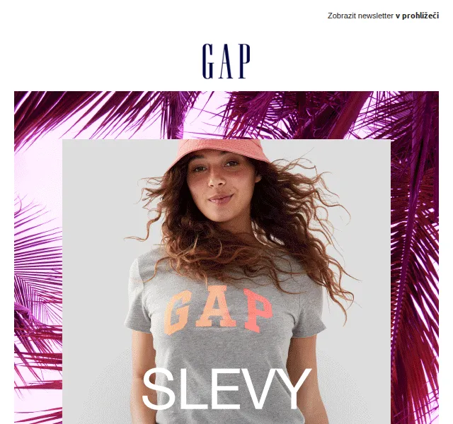 GAPstore.cz: Sleva až -50 % na letní kousky – červen 2026 | Nuslet.cz
